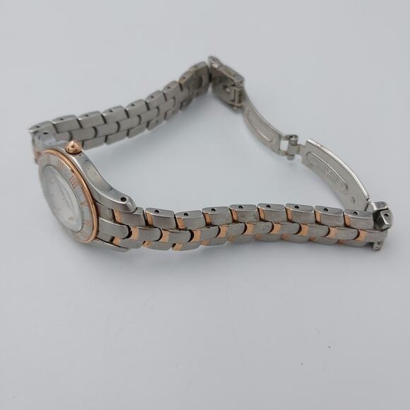 Original Seiko Roman Numeral Oyster Dial Ladies Date Watch 7N82-0FN0 * See Descr - Picture 5 of 5